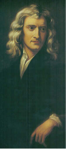 Newton, circa 1670s